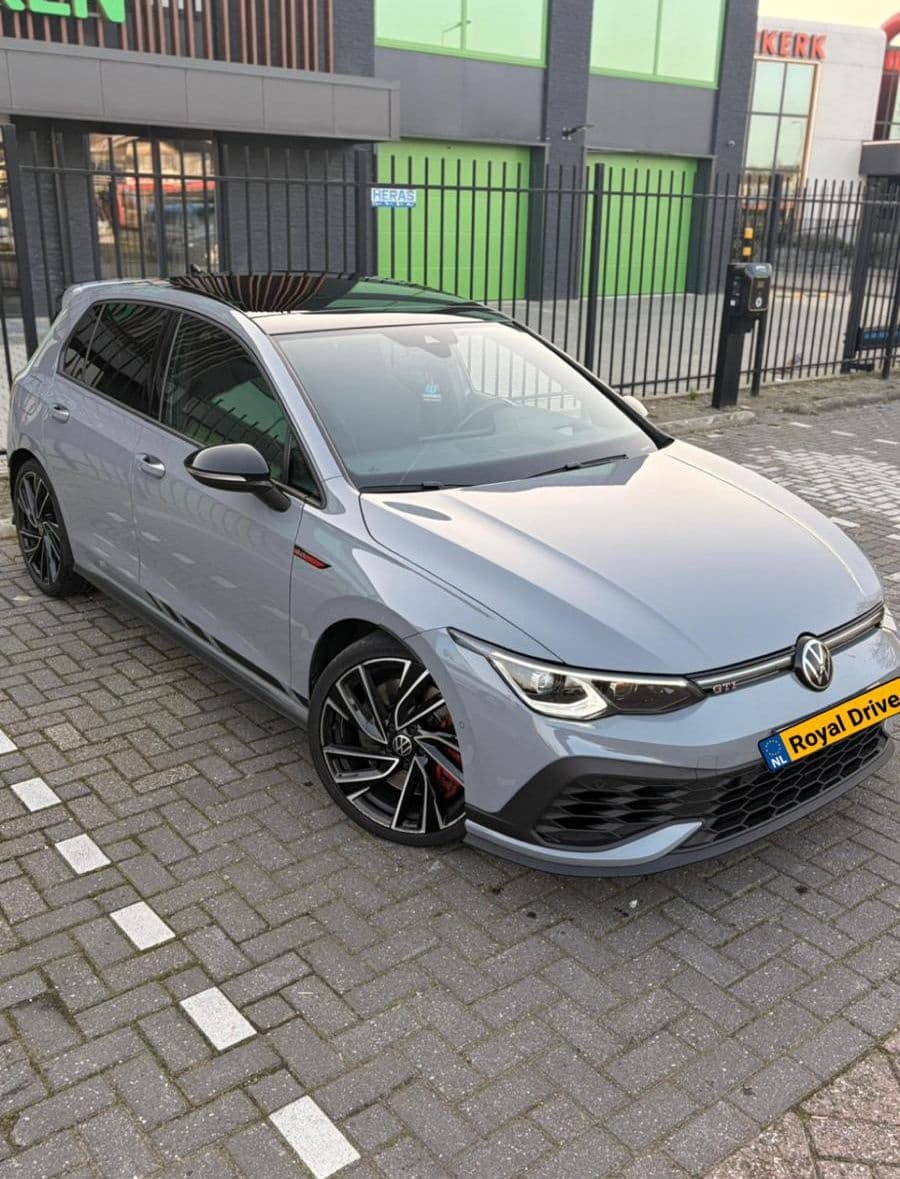 Volkswagen Golf 8 GTI Clubsport huren Den Haag — Royal Drive