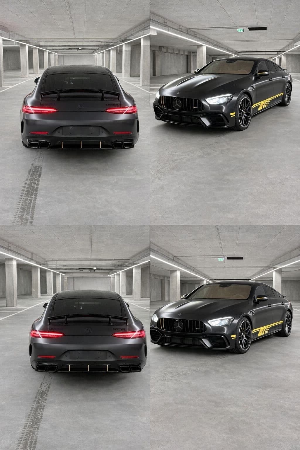 Mercedes-AMG 640PK Satin Black BOMVOL NL PLATEN! huren Breda