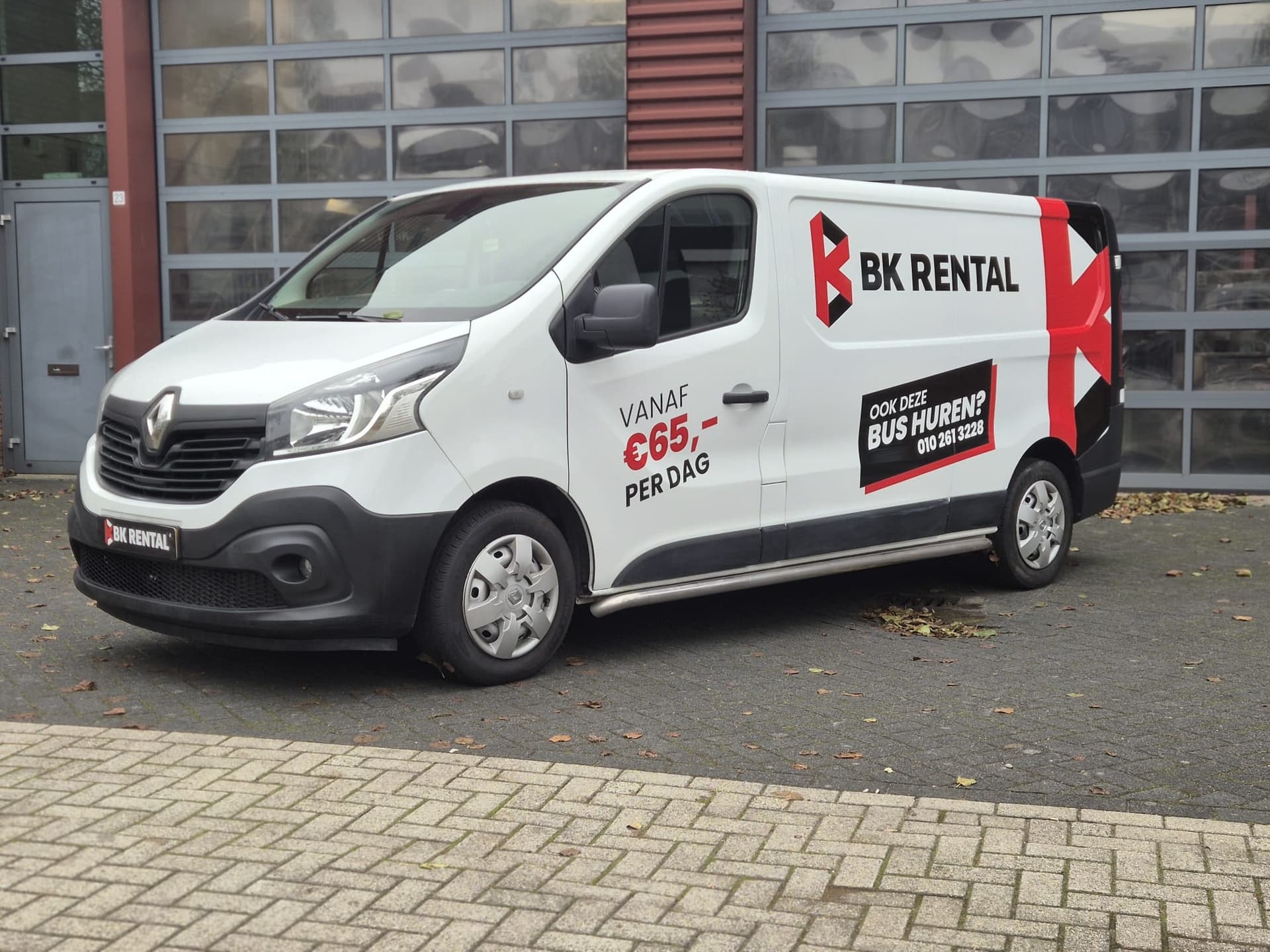 Renault Trafic Verhuisbus huren Rotterdam — BK Rental