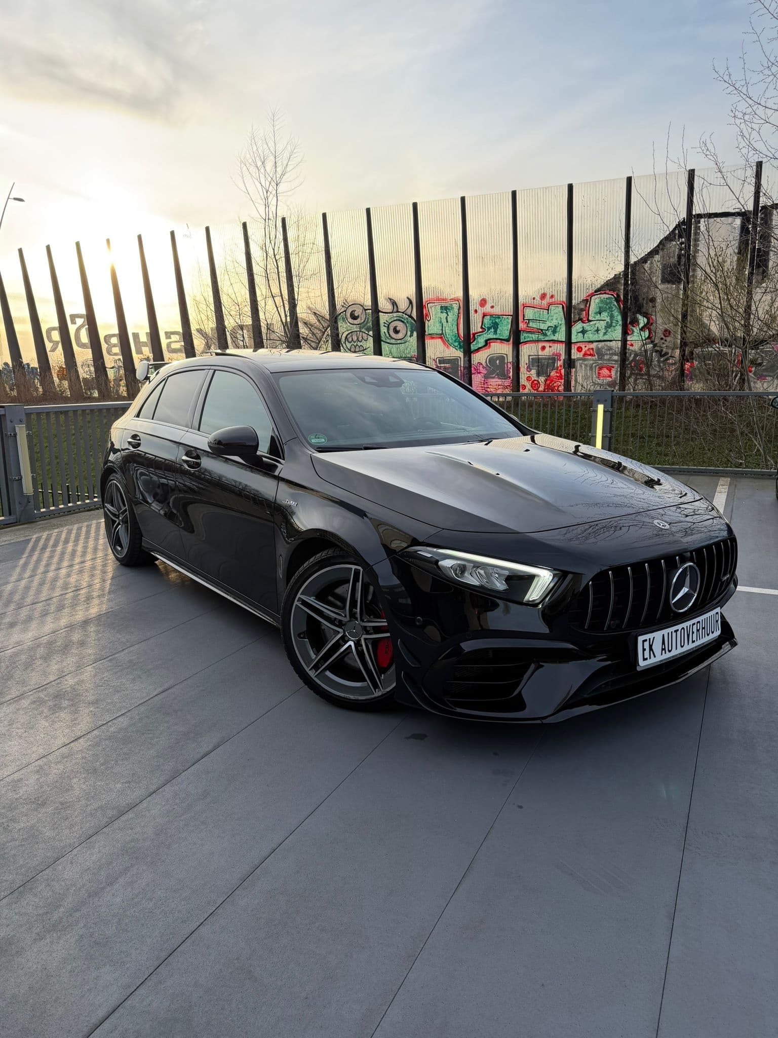Mercedes-Benz A45s AMG huren Eindhoven — EK Autoverhuur