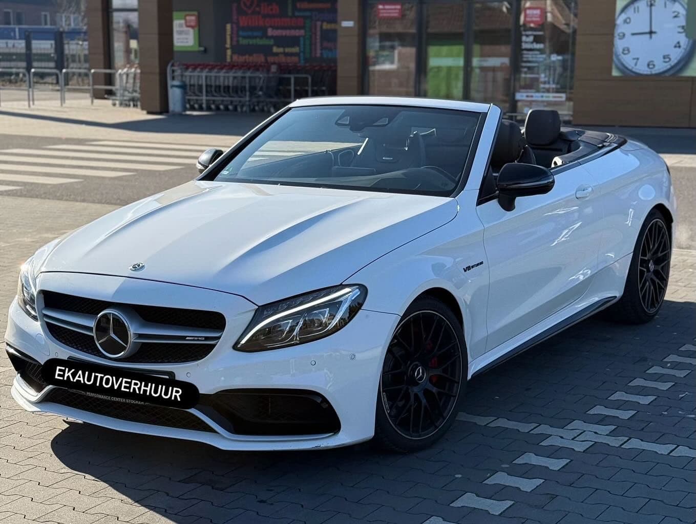 Mercedes-Benz C63s AMG huren Eindhoven — EK Autoverhuur