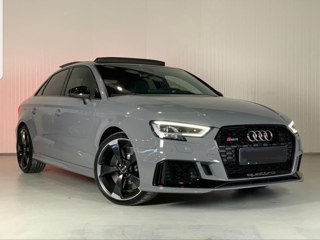 Audi RS3 Sedan huren Breda — Exclusieve Autoverhuur Schiedam