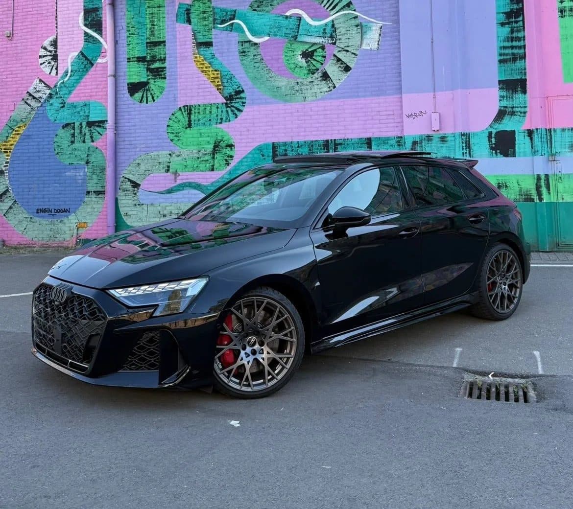 Audi RS3 Sportback huren Rotterdam — MA Cars