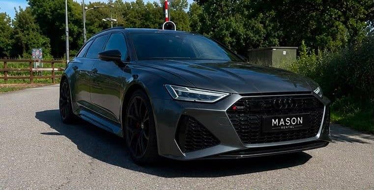 Audi RS6 Performance huren Rotterdam — Mason Rental