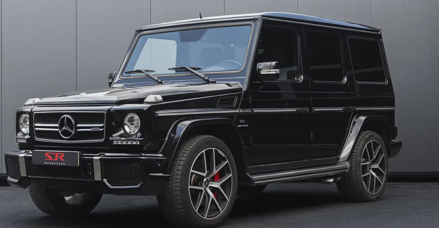 Mercedes-Benz G55 AMG G-Wagon huren Den Bosch — SJR Supercars
