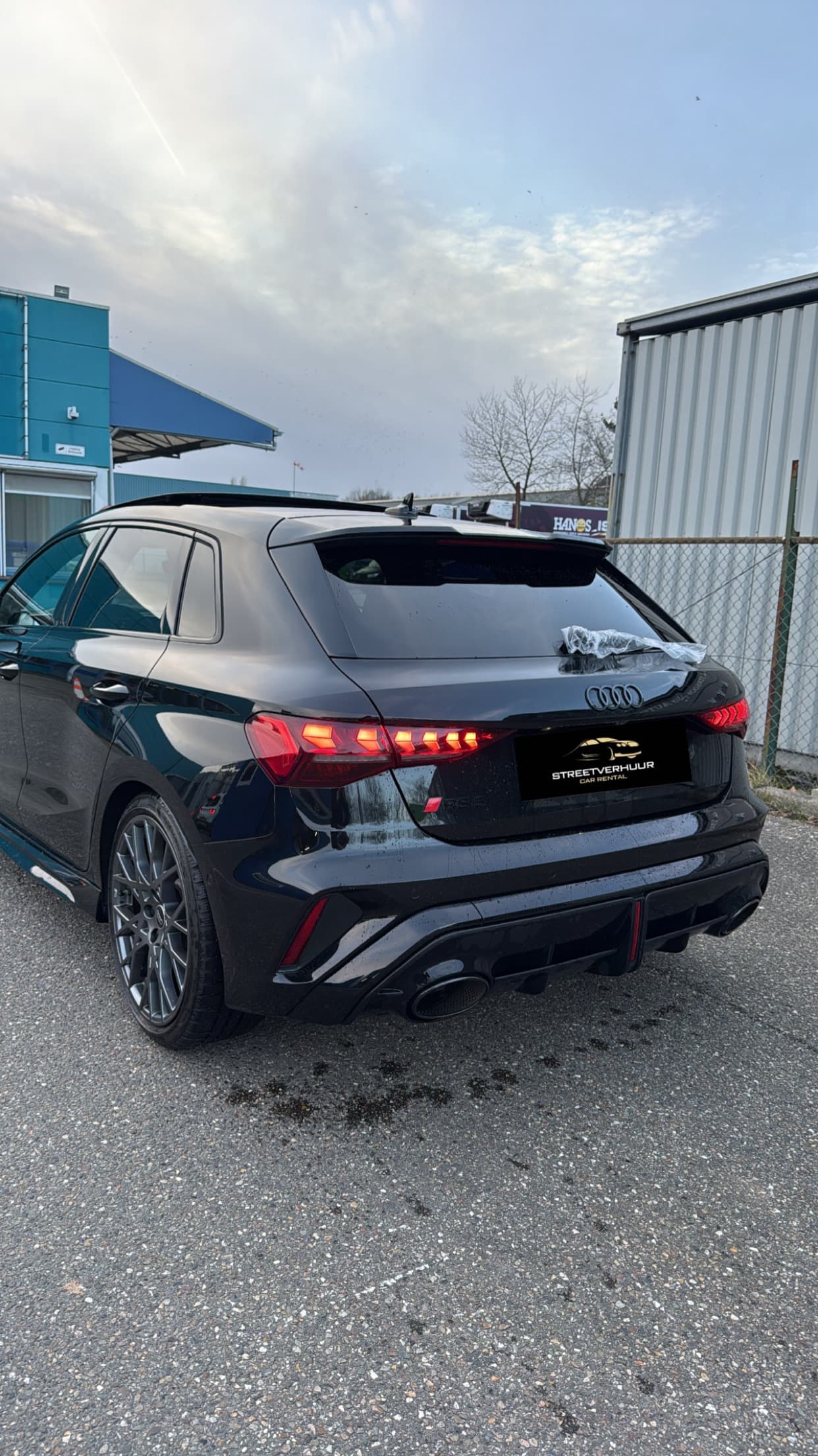 Audi Rs3 performance 2025 black edition huren Breda — Street Car Rental B