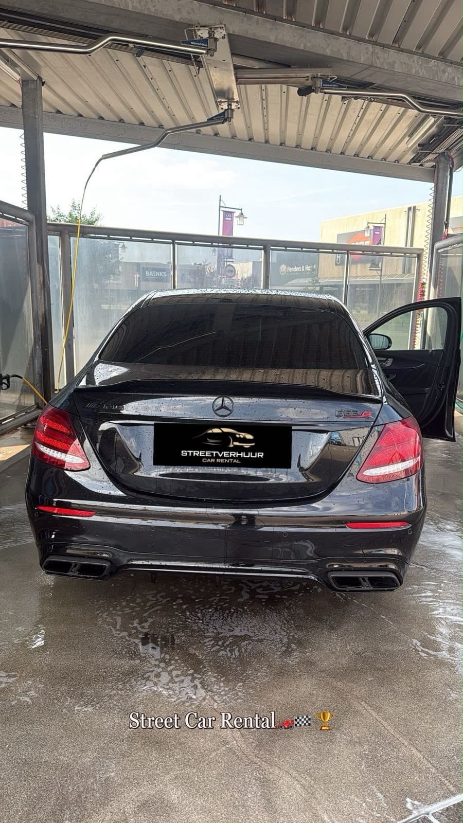 Mercedes-Benz E63S huren Breda — Street Car Rental B