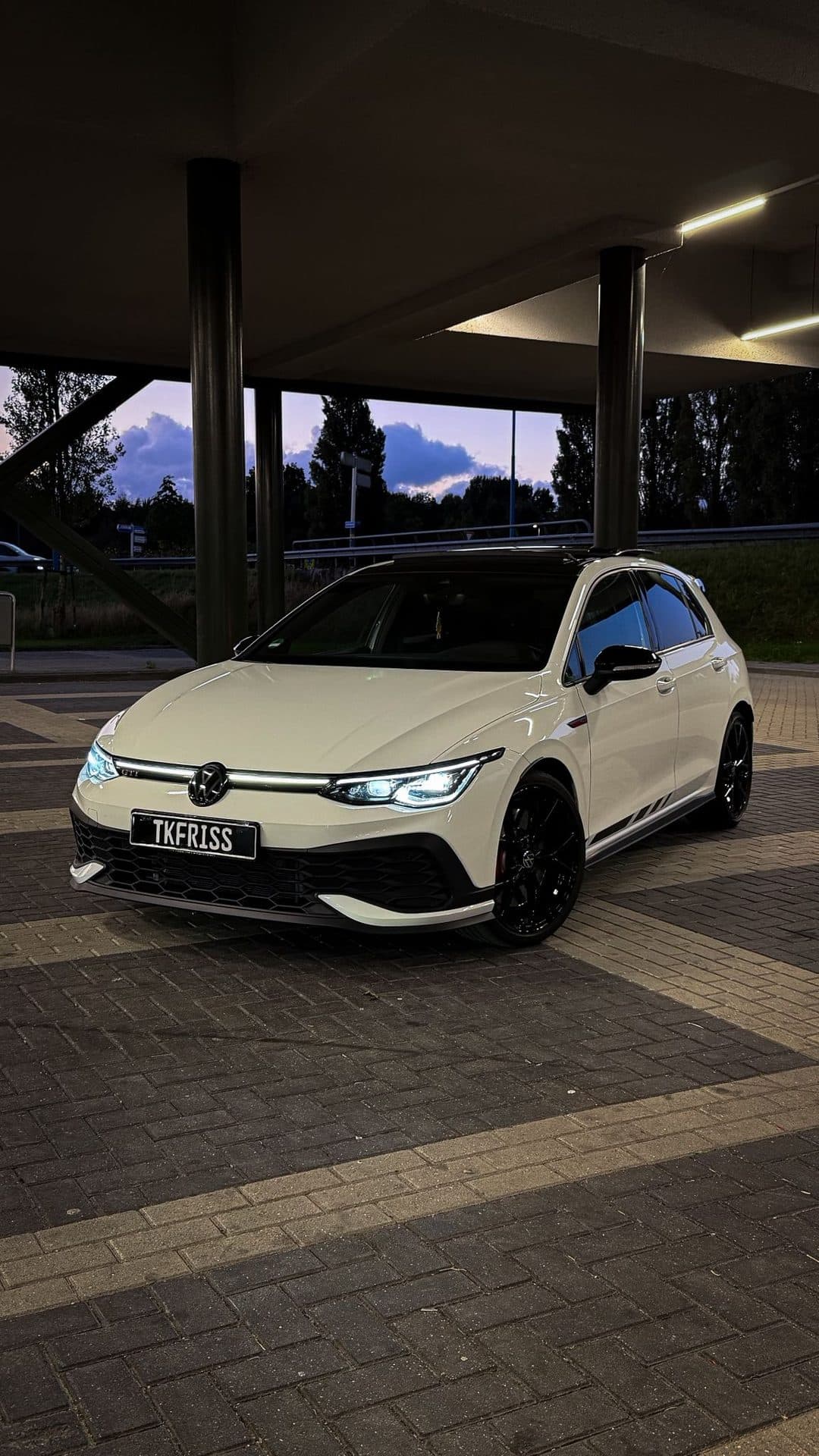 Volkswagen Golf 8 GTI Clubsport huren Zoetermeer — TKFRISS