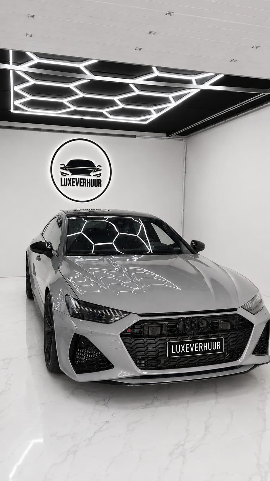 Audi RS7 Performance OPF Delete huren Rotterdam — Luxe Verhuur
