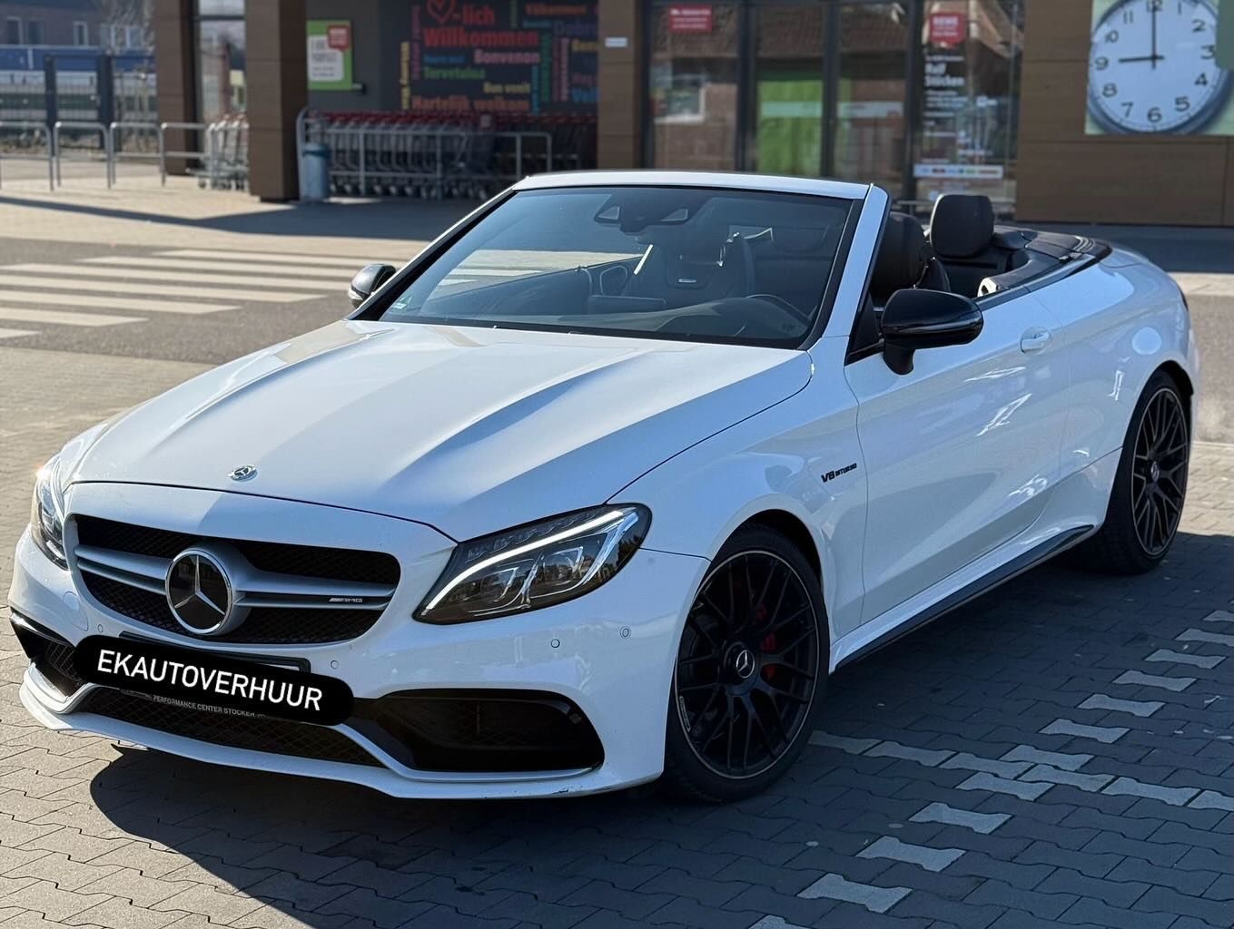 Mercedes-Benz C63s AMG huren Eindhoven — EK Autoverhuur