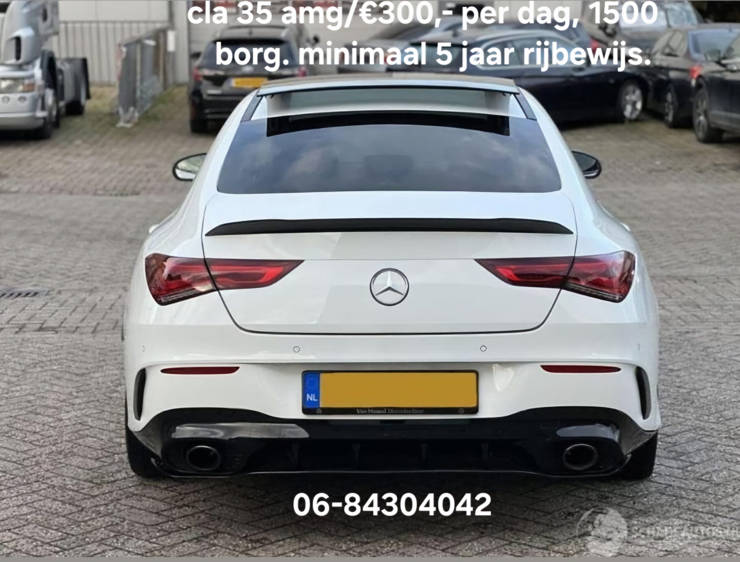 Mercedes-Benz CLA35 AMG huren Rotterdam