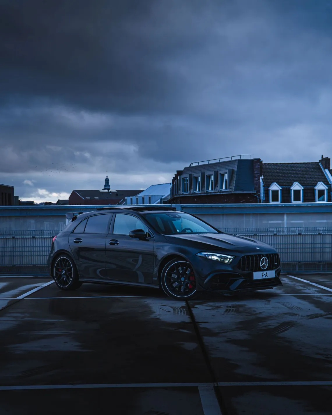 Mercedes-Benz C63s AMG F1 huren Rotterdam — Luxe Verhuur